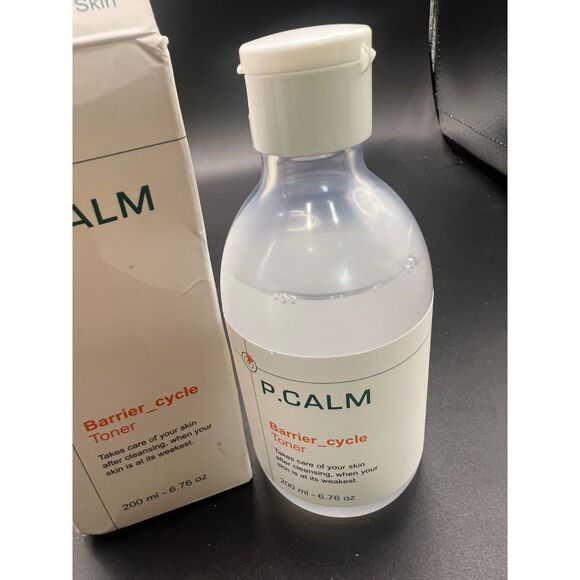P.CALM Barrier Cycle Toner 200ml Vegan Alcohol-Free Fragrance-Free Toner - Picture 2 of 4